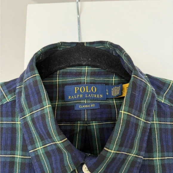Polo Ralph Lauren plaid button down - Picture 4 of 5